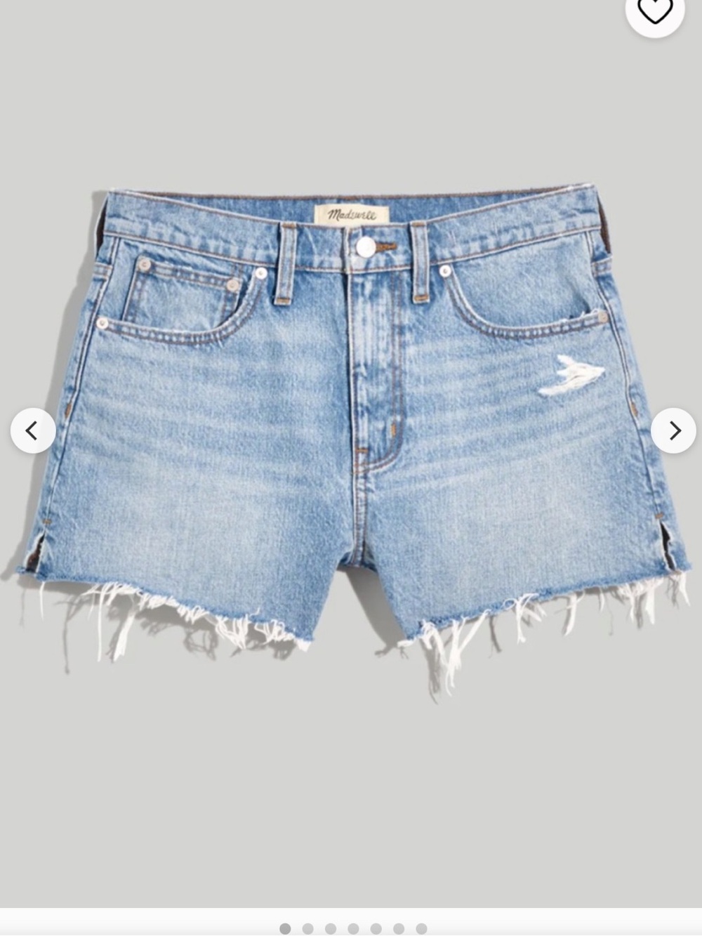 Madewell Relaxed Denim Shorts Maderna